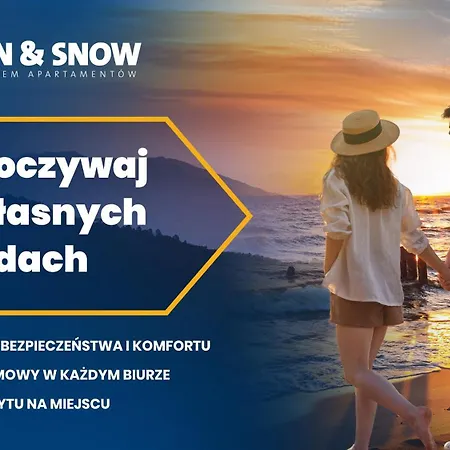 公寓 Sun & Snow, Baltic Park Stegna 斯蒂格纳